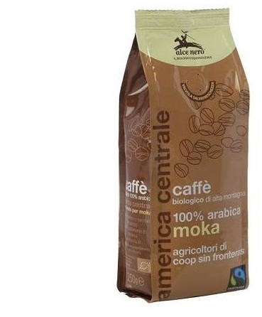 CAFFE' 100% ARABICA BIO MOKA FAIRTRADE 250 G - Antica Farmacia Ferrari