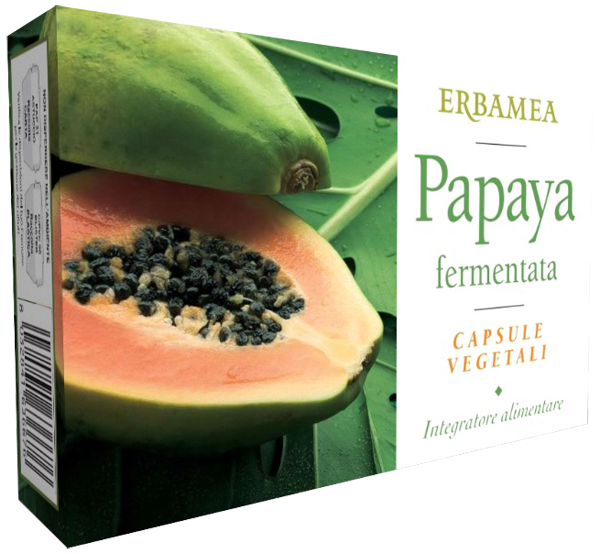 PAPAYA FERMENTATA 24 CAPSULE VEGETALI DA 493 MG - Antica Farmacia Ferrari