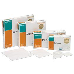 MEDICAZIONE STERILE IN FIBRE DI CELLULOSA ETILSOLFONATA GELICANTE DURAFIBER ASSORBENTE 10X10CM 10 PEZZI - Antica Farmacia Ferrari