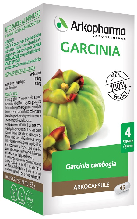 ARKO CAPSULE GARCINIA CAMB 45 CAPSULE - Antica Farmacia Ferrari