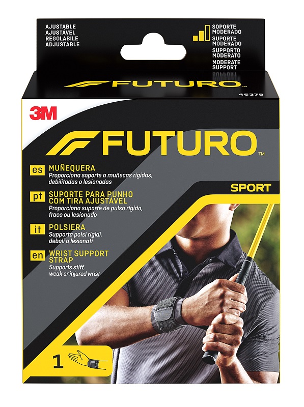 POLSINO ELASTICO UNIVERSALE FUTURO SPORT NERO - Antica Farmacia Ferrari