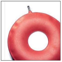 CIAMBELLA PER INVALIDI GONFIABILE IN GOMMA TEAM DELUXE IN SACCHETTO DIAMETRO 43 CM 1 PEZZO - Antica Farmacia Ferrari