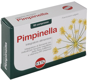 PIMPINELLA INTEGRATORE ALIMENTARE PER APPARATO DIGERENTE 60 COMPRESSE SCATOLA 48 G - Antica Farmacia Ferrari
