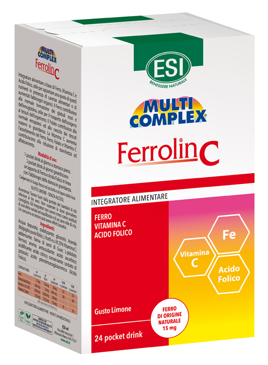 ESI FERROLIN C POCKET DRINK 24 BUSTINE - Antica Farmacia Ferrari