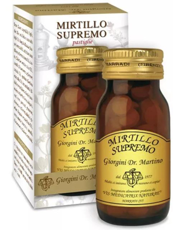 MIRTILLO SUPREMO 80 PASTIGLIE - Antica Farmacia Ferrari