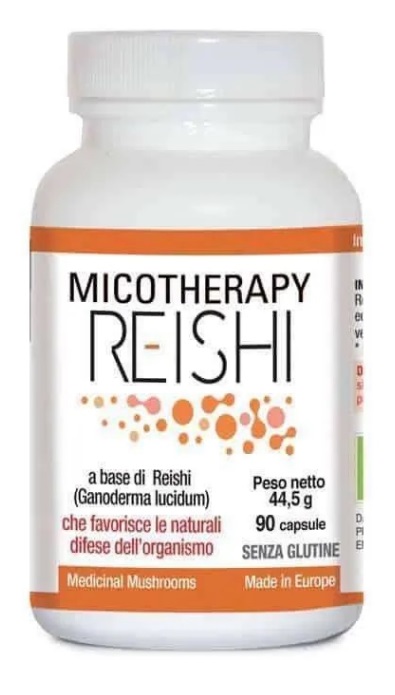 MICOTHERAPY REISHI 90 CAPSULE FLACONE 44,50 G - Antica Farmacia Ferrari