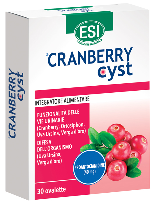 ESI CRANBERRY CYST 30 OVALETTE - Antica Farmacia Ferrari