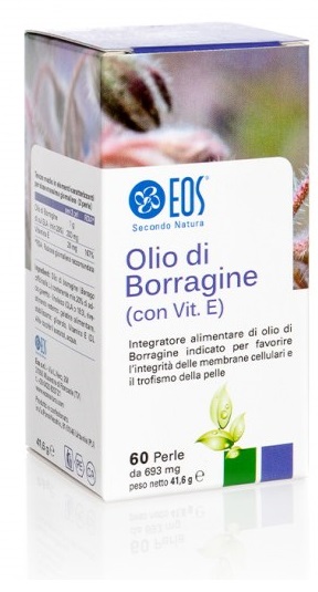 EOS OLIO BORRAGINE 60 PERLE 690MG - Antica Farmacia Ferrari