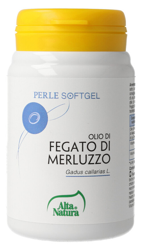FEGATO DI MERLUZZO 100 PERLE PILLOLIERA 40 G - Antica Farmacia Ferrari
