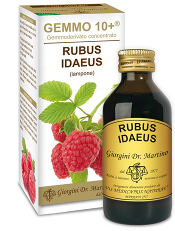 GEMMO 10+ LAMPONE LIQUIDO ANALCOLICO 100 ML - Antica Farmacia Ferrari