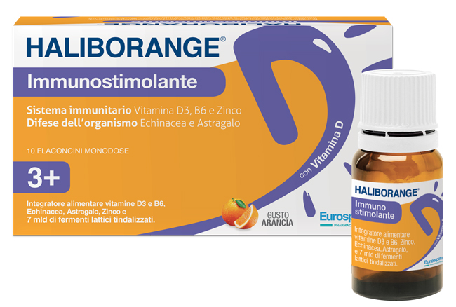 HALIBORANGE IMMUNOSTIMOLANTE 10 FLACONCINI 10 ML - Antica Farmacia Ferrari