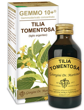 GEMMO 10+ TIGLIO ARGENTEO LIQUIDO ANALCOLICO 100 ML - Antica Farmacia Ferrari