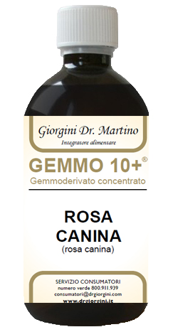 GEMMO 10+ ROSA CANINA LIQUIDO ANALCOLICO 500 ML - Antica Farmacia Ferrari