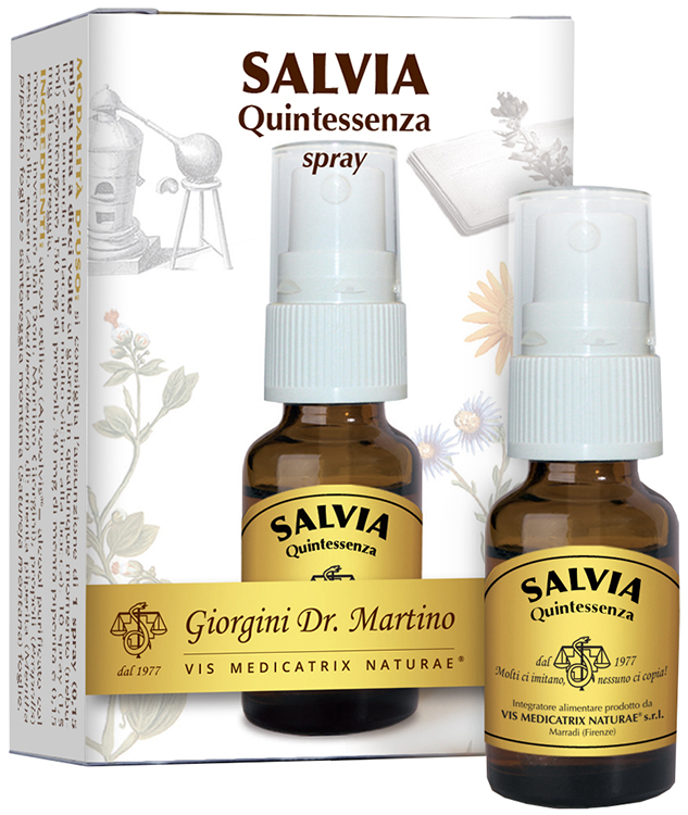 SALVIA QUINTESSENZA SPRAY 15 ML - Antica Farmacia Ferrari