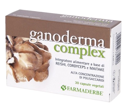 GANODERMA COMPLEX 30 CAPSULE 14,10 G - Antica Farmacia Ferrari