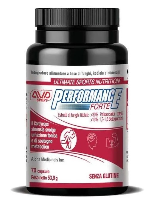 PERFORMANCE FORTE 70 CAPSULE FLACONE 53,9 G - Antica Farmacia Ferrari