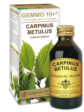 GEMMO 10+ CARPINO BIANCO 100 ML LIQUIDO ANALCOLICO - Antica Farmacia Ferrari