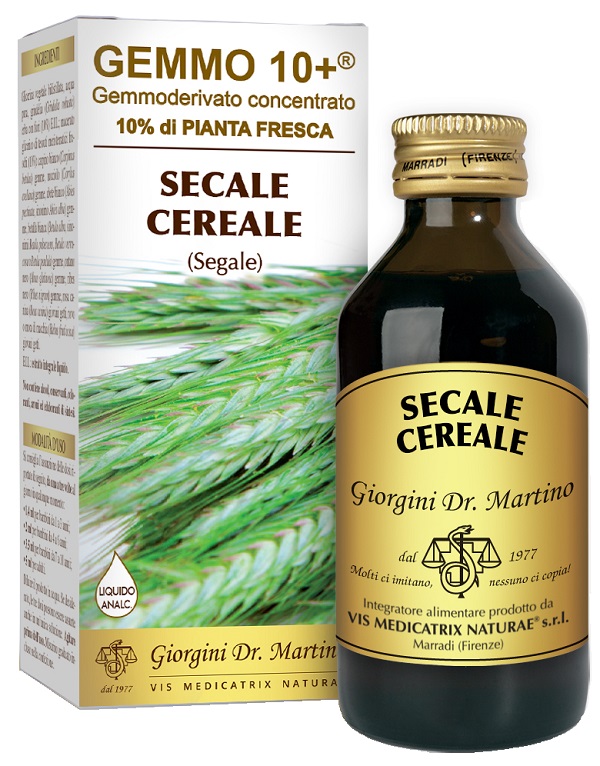 GEMMO 10+ SEGALE 100 ML LIQUIDO ANALCOLICO - Antica Farmacia Ferrari