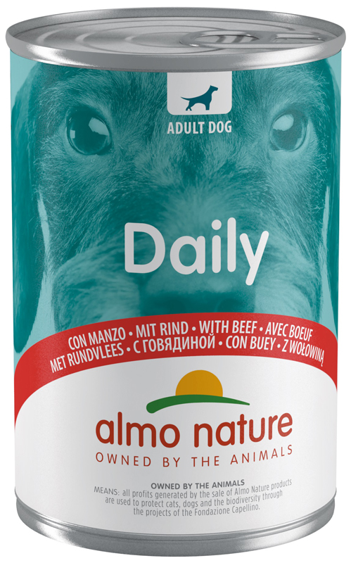 ALMO NATURE DOGS DAILY MENU CON MANZO 400G - Antica Farmacia Ferrari