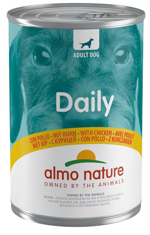 ALMO NATURE DOGS DAILY MENU CON POLLO 400G - Antica Farmacia Ferrari