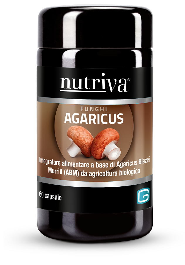 NUTRIVA AGARICUS ABM 60 CAPSULE VEGETALI - Antica Farmacia Ferrari