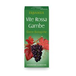 VITE ROSSA GAMBE GOCCE BIOLOGICHE 100 ML - Antica Farmacia Ferrari