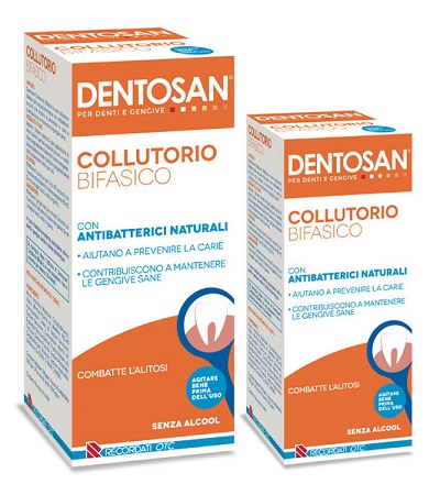 DENTOSAN COLLUTORIO BIFASICO 200 ML - Antica Farmacia Ferrari