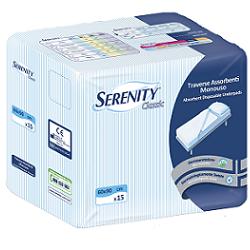 TRAVERSA SALVAMATERASSO PER INCONTINENZA SERENITY CLASSIC ALOE 60X90CM 15 PEZZI FARMABILITY - Antica Farmacia Ferrari