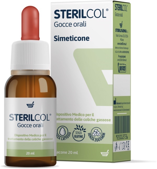 STERILCOL GOCCE ORALI SOSPENSIONE GASTROFUNZIONALE FLACONCINO 20 ML - Antica Farmacia Ferrari