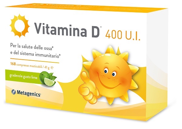 VITAMINA D 400 UI 168 COMPRESSE - Antica Farmacia Ferrari