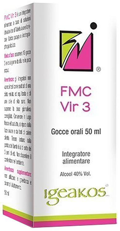 FMC VIR 3 GOCCE ORALI 50 ML - Antica Farmacia Ferrari