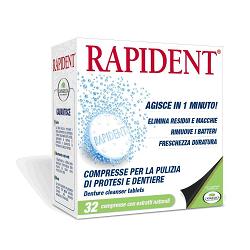 RAPIDENT COMPRESSE 32 PEZZI - Antica Farmacia Ferrari