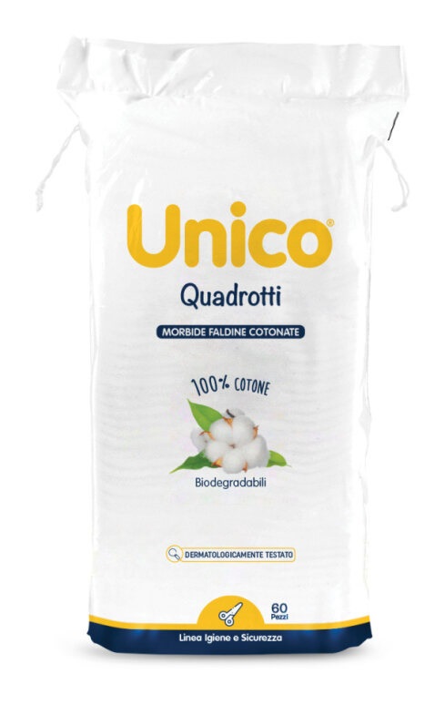 UNICO QUADROTTI 100% COTONE 60 PEZZI - Antica Farmacia Ferrari