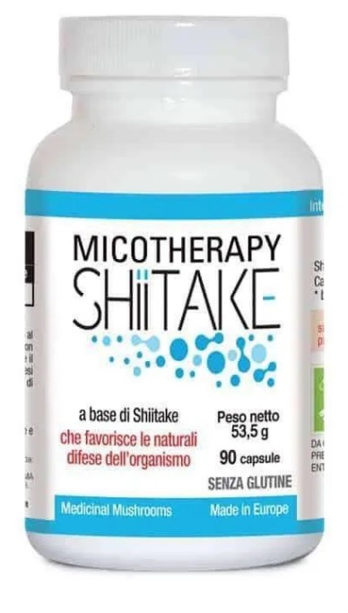 MICOTHERAPY SHIITAKE 90 CAPSULE FLACONE 53,50 G - Antica Farmacia Ferrari