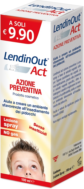 LENDINOUT ACT AZIONE PREVENTIVA SPRAY - Antica Farmacia Ferrari