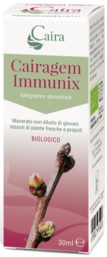 CAIRAGEM IMMUNIX GEMMODERIVATO BIO GOCCE 30 ML - Antica Farmacia Ferrari
