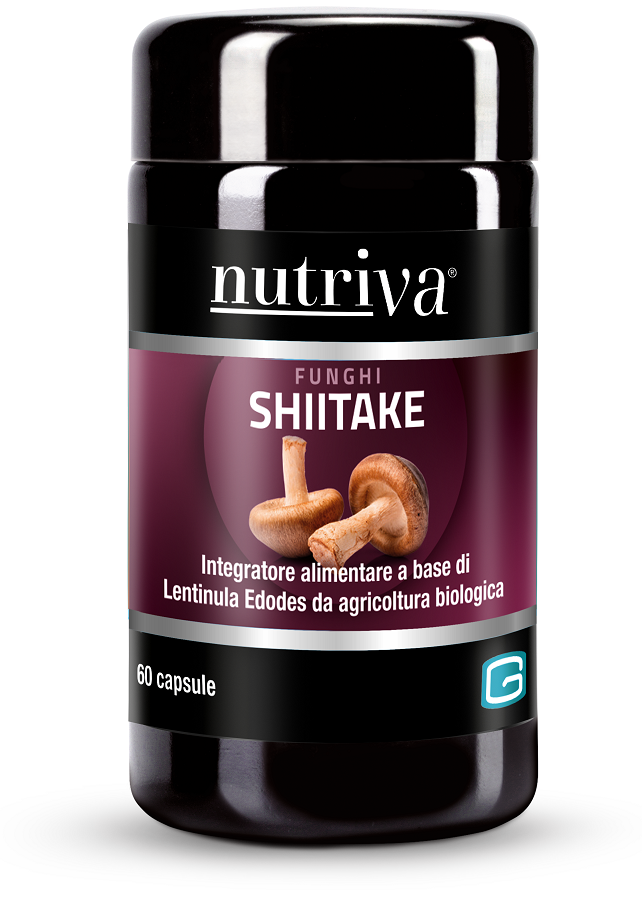 NUTRIVA SHITAKE 60 VEGICAPSULE - Antica Farmacia Ferrari