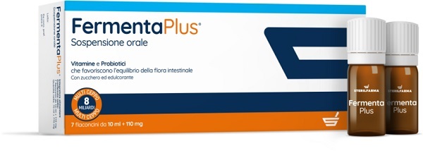 FERMENTA PLUS FERMENTI LATTICI 7 FLACONCINI DA 10 ML - Antica Farmacia Ferrari