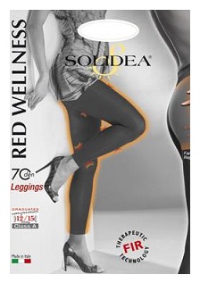 RED WELLNESS 70 LEGGINGS BIANCO 2-M - Antica Farmacia Ferrari