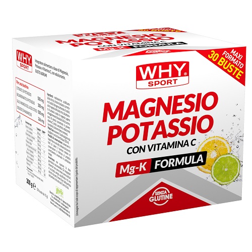 WHYSPORT MAGNESIO POTASSIO 30 BUSTE - Antica Farmacia Ferrari