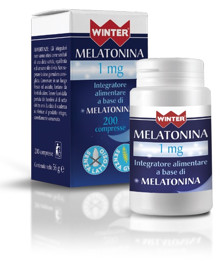 WINTER MELATONINA 1 MG 200 COMPRESSE - Antica Farmacia Ferrari