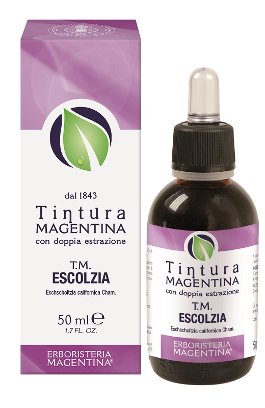 ESCOLZIA TINTURA MAGENTINA 50 ML - Antica Farmacia Ferrari
