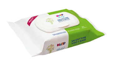 HIPP SALVIETTINE VISO&MANI 1X20 PEZZI - Antica Farmacia Ferrari