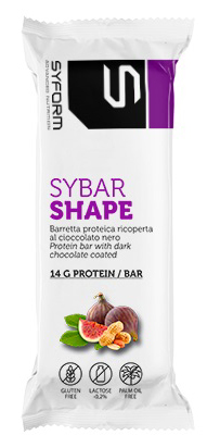 SYBAR SHAPE BARRETTA PROTEICA RICOPERTA FICHI/ARACHIDI 50 G - Antica Farmacia Ferrari