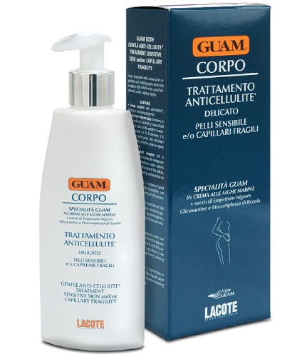 GUAM CREMA CORPO TRATTAMENTO ANTICELLULITE DELICATO PER PELLI SENSIBILI E O CAPILLARI FRAGILI 200 ML - Antica Farmacia Ferrari