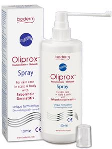 OLIPROX SPRAY ANTIDESQUAMAZIONE E DERMATITE SEBORROICA CUOIO CAPELLUTO E PELLE 150 ML - Antica Farmacia Ferrari