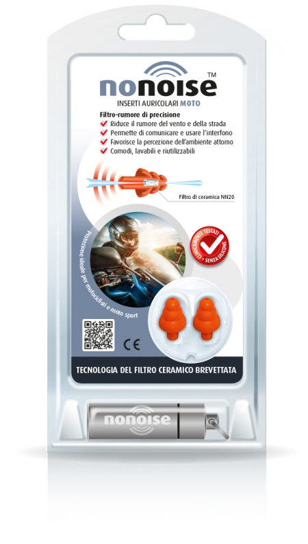 NONOISE MOTO INSERTO AURICOLARE 2 TAPPI - Antica Farmacia Ferrari