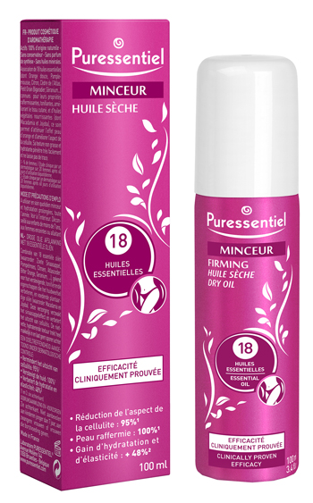 PURESSENTIEL SNELLENTE OLIO SECCO ANTICELLULITE AI 18 OLI ESSENZIALI 100 ML - Antica Farmacia Ferrari
