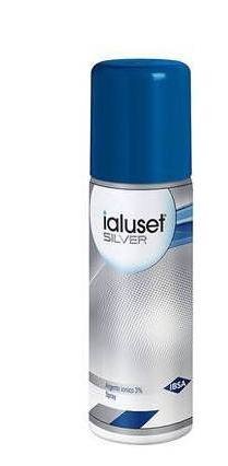 IALUSET SILVER MEDICAZIONE POLVERE SPRAY 125 ML - Antica Farmacia Ferrari