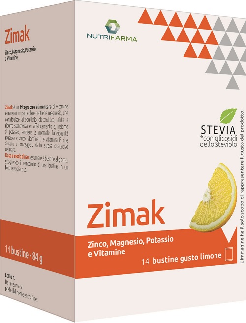 ZIMAK 14 BUSTE 6 G LIMONE - Antica Farmacia Ferrari
